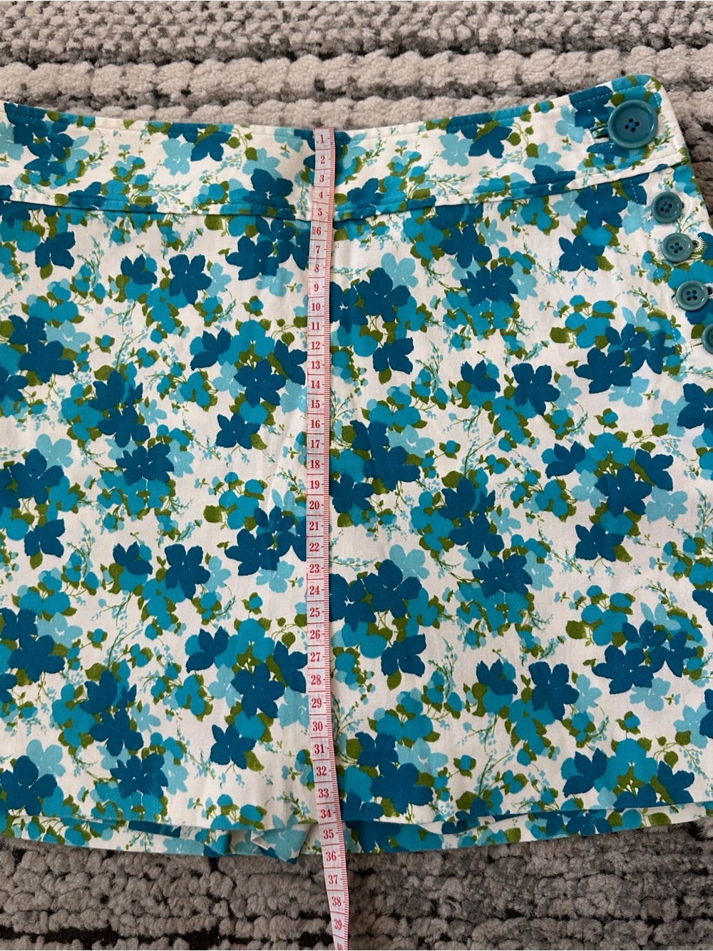 Flower Patterned Skort - Picture 6 of 6